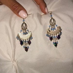 Women’s bracelet and earrings